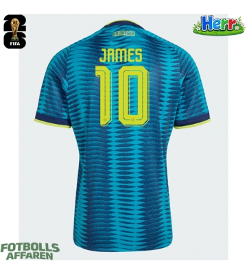 Colombia James Rodriguez #10 Bortatröja VM 2026 Kortärmad